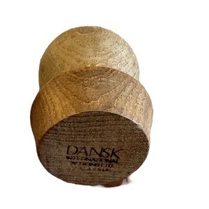 Vintage DANSK Gunnar Cyren Teakwood Wine Stopper